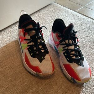 New  Nike Jordan One Take II White ghost green Infrared 23 Blanc/ Phantom